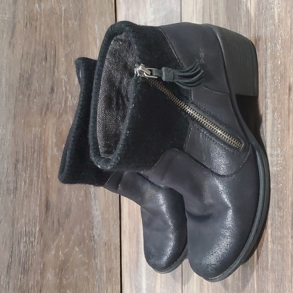 B.O.C by Born Women block heels ankle boots shoes sz 7.5 - Picture 4 of 11